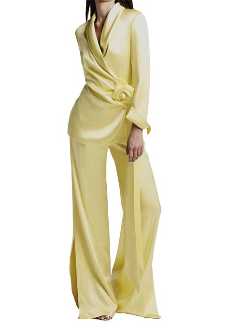 Tailleur Alessandro Legora donna AT14025 giallo kimono ALESSANDRO LEGORA | Tailleur | AT14025